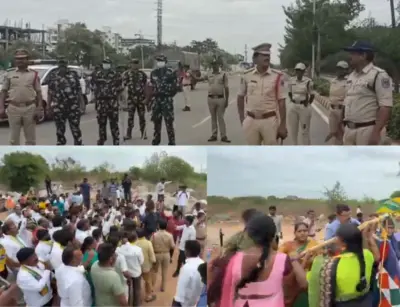 Police tighten security ahead of TRS land protest