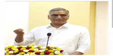 శ్రీ సత్య సాయి సంజీవని చైల్డ్ హార్ట్ కేర్ ఆస్పత్రికి హరీశ్ రావు ఏడాది వేతనం విరాళం