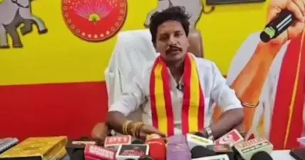 ಪಕ್ಷಾಂತರಕ್ಕೆ ಡಿಎಂಕೆಯಿಂದ 100 ಕೋಟಿ ರೂ.ವರೆಗೆ ಆಮಿಷ : TVK ಶಾಸಕ ಸರವಣನ್ ಆರೋಪ