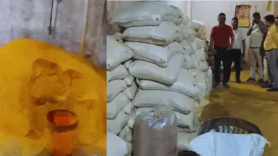 सावधान! कहीं आपकी रसोई में तो नहीं पहुंच रही नकली हल्दी? कानपुर में चावल के पाउडर और रंग से हो रही थी तैयार