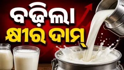 Milk Price Hike : ପାର୍ବଣ ଋତୁରେ ପୂର୍ବରୁ ବଢିଲା କ୍ଷୀର ଦାମ୍, ୧ ସେପ୍ଟେମ୍ବରରୁ ଲାଗୁ ହେବ ନୂଆ ରେଟ୍