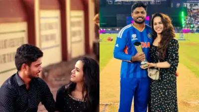 Sanju Samson Thanks Wife Charulatha After T20 World Cup Triumph Making Fans Emotional