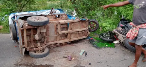 Road Accident পথ দুর্ঘটনা খেজুরিতে, মৃত ৫