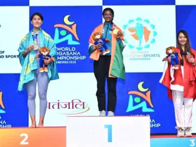 Heena Rajgor leads India to 40 golds at World Yogasana Championships