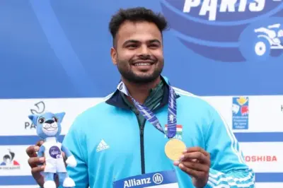 Sumit Antil Tops Own Javelin World Record with Massive Gold-Winning Throw