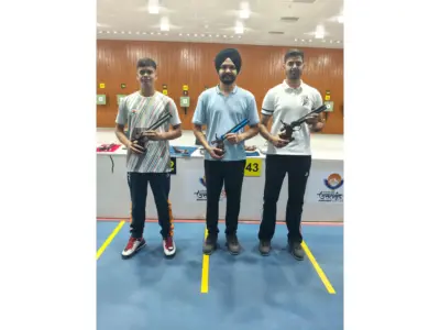 Sarabjot and Lakshita win T4 national shooting finals in Dehradun