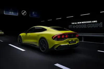 Mercedes-AMG GT Coupé de 4 Portas é elétrico e está pronto para o Taycan