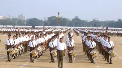 ರಾಜ್ಯದ ವಿವಿಧ ಜಿಲ್ಲೆಗಳಲ್ಲಿ ಆರ್ಎಸ್ಎಸ್ ಪಥಸಂಚಲನ : ಪೊಲೀಸರಿಂದ ಭದ್ರತೆ