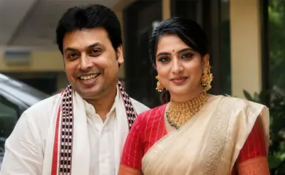 ത്രിപുര മുൻമുഖ്യമന്ത്രിയുടെ രണ്ടാംഭാര്യ കന്നഡ നടി