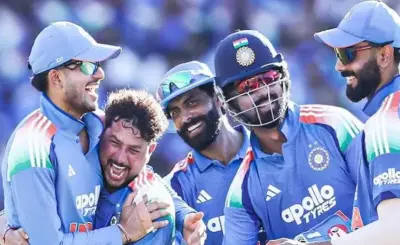 రెండో వన్డేలో భారత జట్టు ఘన విజయం