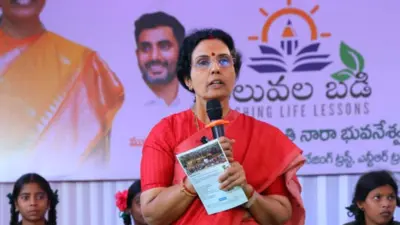 Bhuvaneswari Praises Lokesh: Adding Old Subject