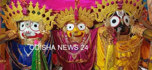 ସୁନା ବେଶରେ ଦର୍ଶନ କଲେ ଶତାଧିକ ଭକ୍ତ