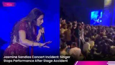 Jasmine Sandlas Concert Incident: Singer Stops Performance After Stage Accident