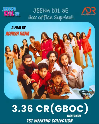 Jeena Dil Se Continues to Surprise; Collects Rs 3.36 Crore Worldwide in Opening Weekend