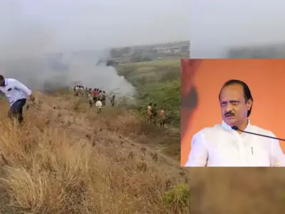 Ajit Pawar's Plane Crash : మహారాష్ట్ర డిప్యూటీ సీఎం అజిత్ పవార్ దుర్మరణం