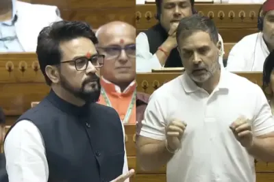 Anurag Thakur's Caste Remark Ignites Uproar; Rahul Gandhi Fires Back in Lok Sabha