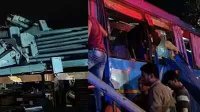 డ్రైవర్ నిద్రమత్తే బస్సు ప్రమాదానికి కారణం !