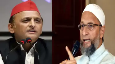 "हाथ मिला लो अखिलेश, वरना तेजस्वी जैसा हाल होगा "- ओवैसी का तीखा हमला.