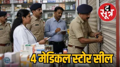 रायपुर पुलिस का एक्शन : प्रतिबंधित दवाएं बेचने वाले मेडिकल स्टोर्स पर शिकंजा