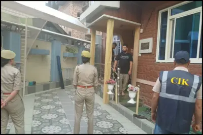 Raids in Terror-Related Cases in Kashmir: دہشت گردی سے متعلق معاملات میں جموں و کشمیر بھر میں چھاپے، آٹھ مقامات پر تلاشی مہم
