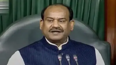 UBT Sena MPs meet Lok Sabha speaker, submit letter urging him to act ...