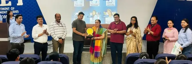 पानीपत पाइट कॉलेज में पहुंचीं बिहार की पहली आईपीएस मंजरी जरुहार, छात्रों को पढ़ाया सफलता का पाठ