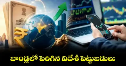 బాండ్లలో పెరిగిన విదేశీ పెట్టుబడులు