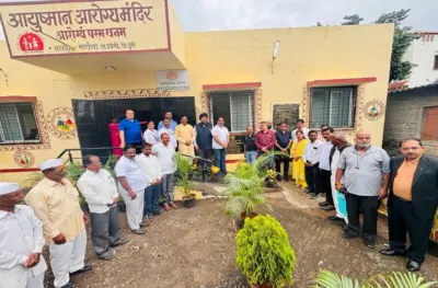 सीएसआर निधीतून आळंदी म्हातोबा आरोग्य उपकेंद्राचा कायापालट; ८ लाखांच्या नूतनीकरणानंतर लोकार्पण सोहळा उत्साहात