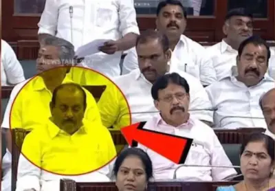 சட்டப்பேரவையில் தூங்கி வழியும் அதிமுக MLA - வைரலாகும் வீடியோ!