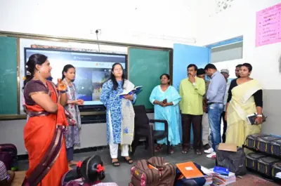 ఉపాధ్యాయురాలిగా మారిన మెదక్ కలెక్టర్..కేజీబీవీలో ఆకస్మిక తనిఖీ!
