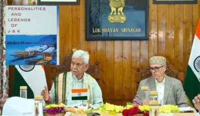 पुस्तकांतून दहशतवाद्यांचे उदात्तीकरण, जम्मू-काश्मीरचे उपराज्यपाल संतापले