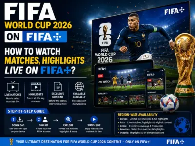 FIFA World Cup 2026 on FIFA+: How to Watch Matches, Highlights Live on FIFA+? Full Step-by-Step Guide, Availability, Region-Wise Guide & More