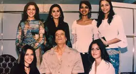 Model Shamita Singha's Account Of Her Afternoon With Gaddafi