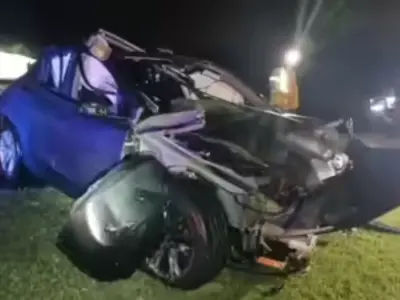 87-Year-Old Florida Man Dies After Tesla Model Y Crash Into Pond While Autopilot Was Engaged