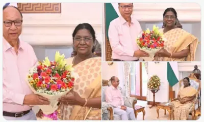 Manipur CM calls on President Murmu, briefs her on state's situation