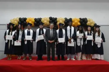 FRENCH AMBASSADOR THIERRY MATHOU HONOURS GRADUATES AND FELICITATES FIRST INDIAN RECIPIENT OF FRANCE EXCELLENCE MAJOR SCHOLARSHIP AT THE LYCÉE FRANÇAIS INTERNATIONAL DE DELHI