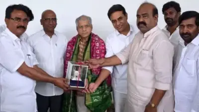 కేటీఆర్ తో ప్రకాష్ అంబేద్కర్ భేటీ