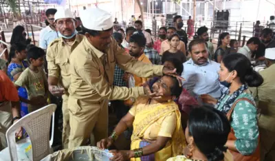 Visitors flock to Hyderabad for fish prasadam event
