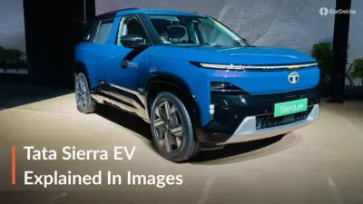 2026 Tata Sierra EV Explained In Images: Closest Look At The Electric SUV In Detailed Images