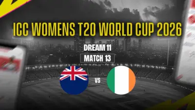 NZ-W vs IRE-W Dream11 Prediction - Women's T20 World Cup 2026 Match 13 Best Team, Captain & Vice-Captain Picks