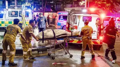 28 killed in massive fire at Bangkok bar