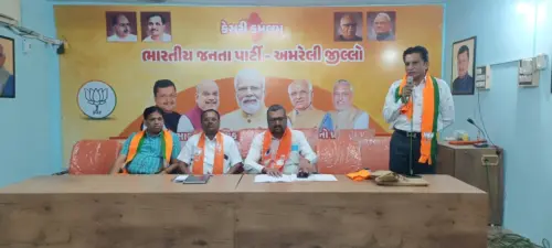 અમરેલી જિલ્લા ભાજપ કિસાન મોરચાની મહત્વપૂર્ણ બેઠક યોજાઈ