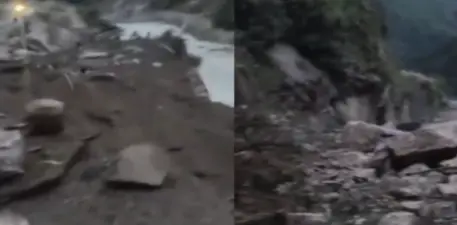 ഉത്തരാഖണ്ഡില് വൻ മണ്ണിടിച്ചില്: ബദരീനാഥ് ദേശീയപാത ഒലിച്ചുപോയി, ഗതാഗതം പൂര്ണ്ണമായും സ്തംഭിച്ചു | Uttarakhand Landslide