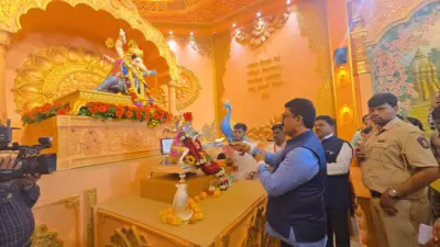 उपमहापौर परशुराम वाडेकर यांच्या प्रमुख गणेश मंडळांना भेटी