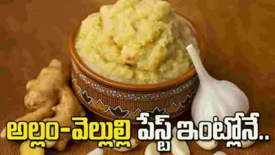 రెడీమేడ్ అల్లం-వెల్లుల్లి పేస్ట్కు గుడ్బై.. ఇంట్లోనే ఇలా తయారు చేసుకోండి