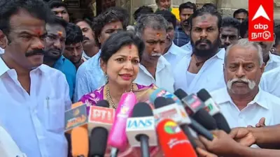 சின்னத்தைப் பார்த்துதான் மக்கள் வாக்களிக்கிறார்கள்; எம்.எல்.ஏ.க்கள் கட்சி மாறுவது துரதிஷ்டவசமானது! - சௌமியா அன்புமணி