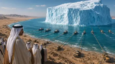 Iceberg Project: जेव्हा सौदी राजकुमाराने अंटार्क्टिकाचा बर्फ आणला वाळवंटात; 1977 मधील 'जगातील सर्वात महागड्या हिमनगाची' रंजक कथा