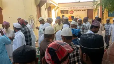 Solapur News | अंत्रोळीत बकरी ईद उत्साहात; ईदगाह मैदानावर सामुदायिक नमाज