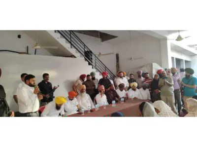 OSD ਸੁਖਵੀਰ ਸਿੰਘ ਵੱਲੋਂ ਧੂਰੀ ਦੇ ਵਾਰਡ ਨੰਬਰ 11 ਦੇ ਵਸਨੀਕਾਂ ਨਾਲ ਮੁਲਾਕਾਤ