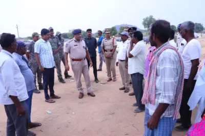 రైతుల సమస్యలపై స్పందించిన ఎస్పీ
